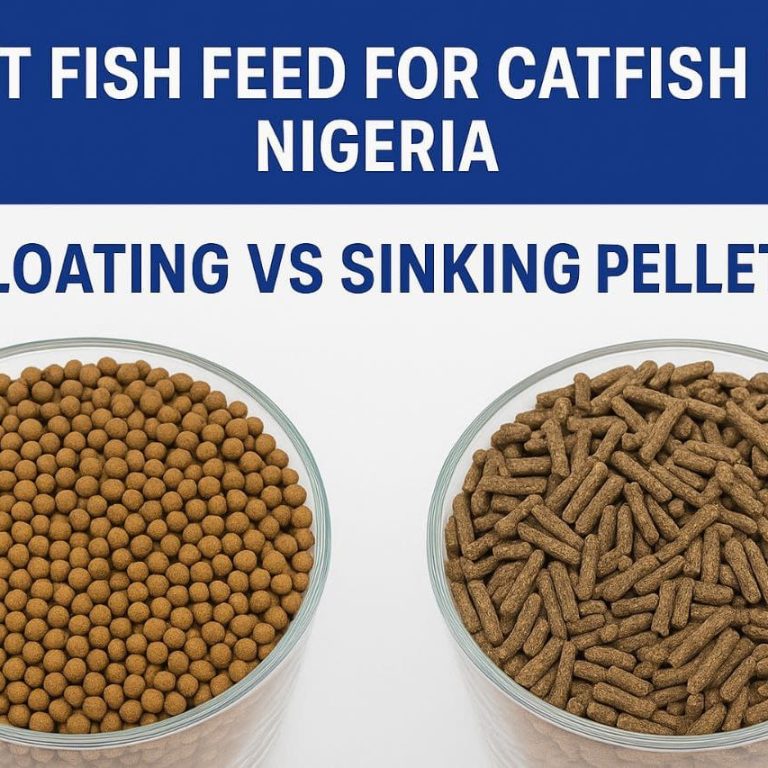 Best Fish Feed for Catfish in Nigeria (2025) – Floating vs Sinking Pellets